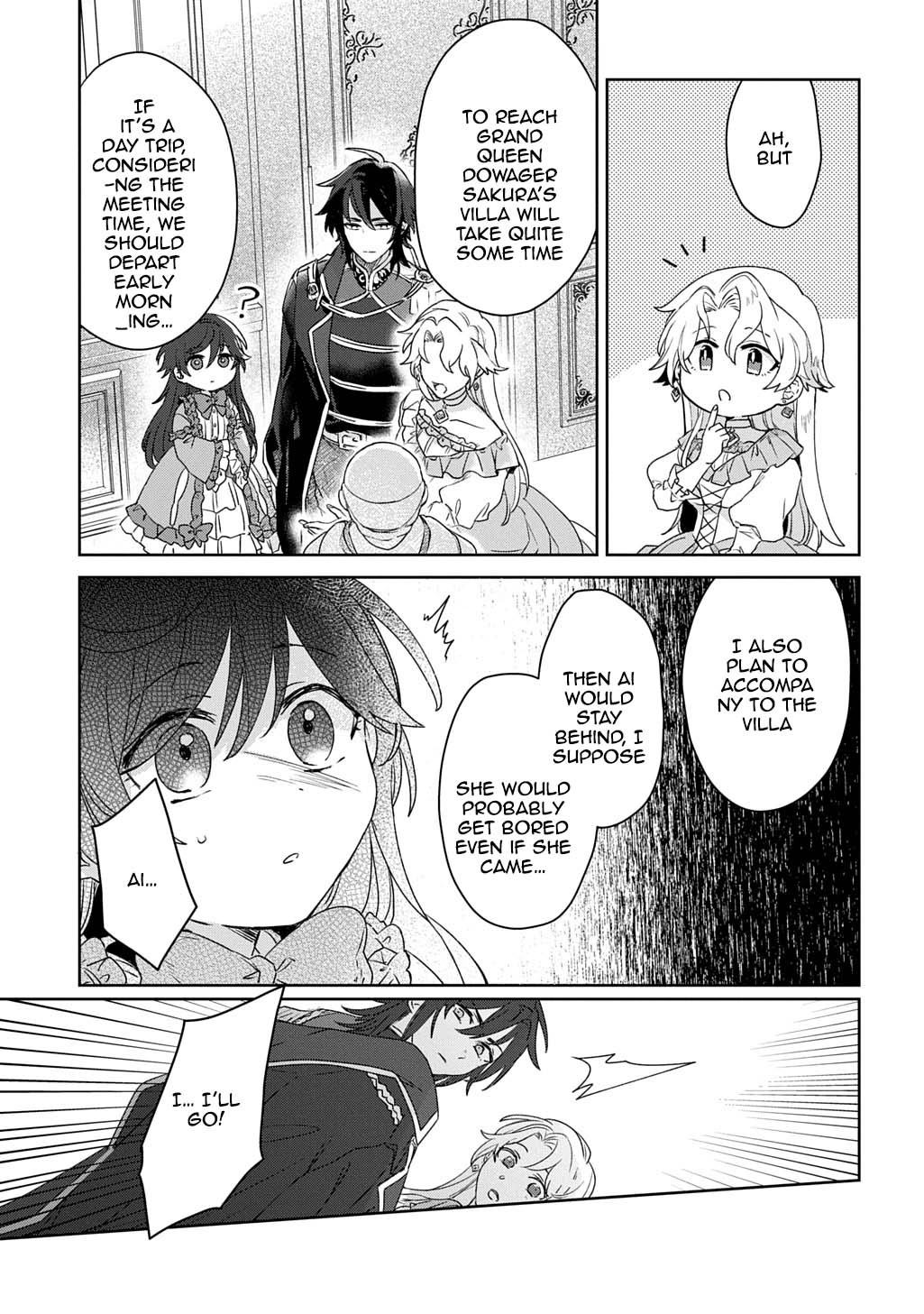 The Saint Is Five, So I'll Just Be the Decorative Queen. Chapter 3 Page 25
